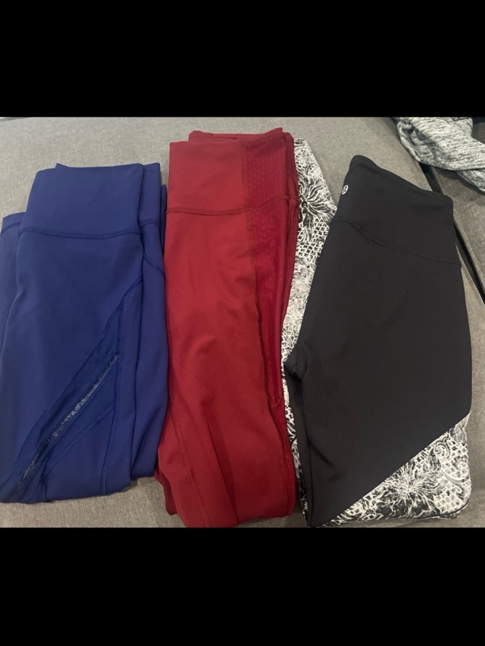 Lululemon leggings size 6 -3 total high rise